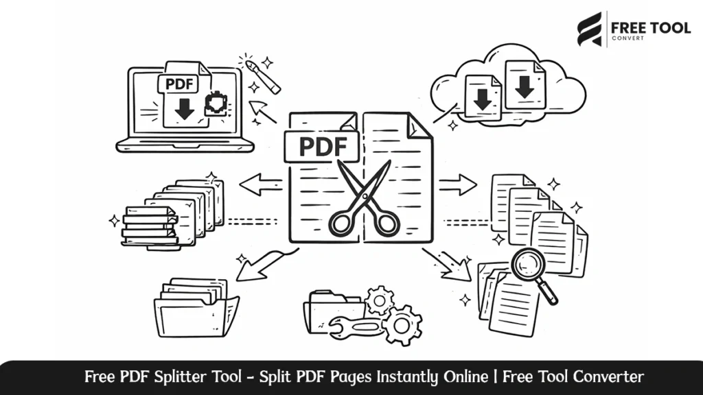 Free PDF Splitter Tool - Split PDF Pages Instantly Online | Free Tool Converter