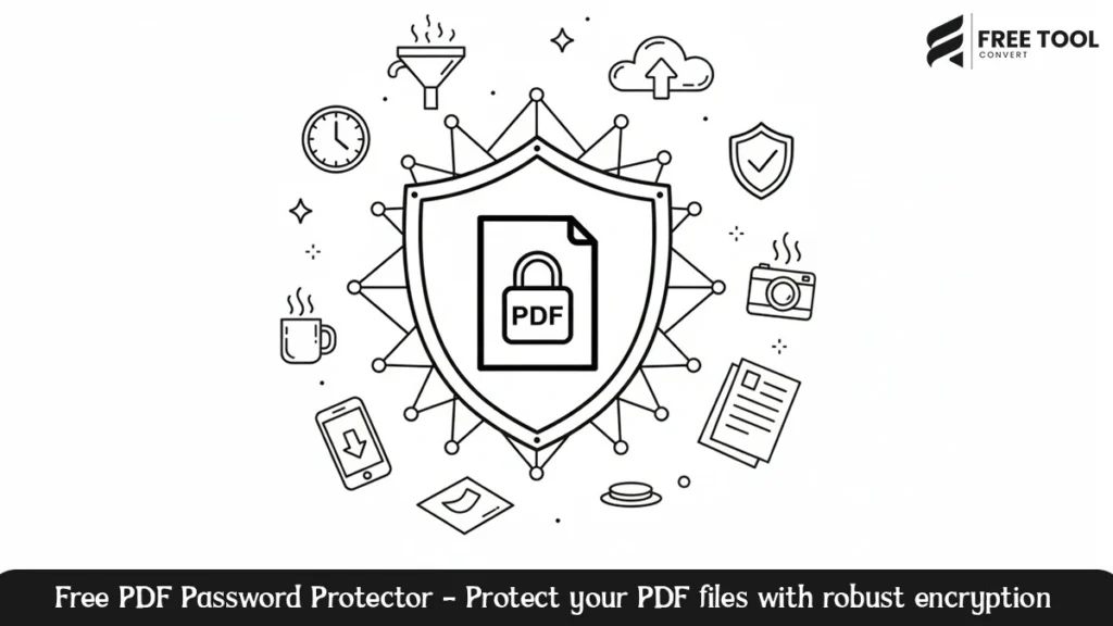 Free PDF Password Protector - Protect your PDF files with robust encryption | Free Tool Convert