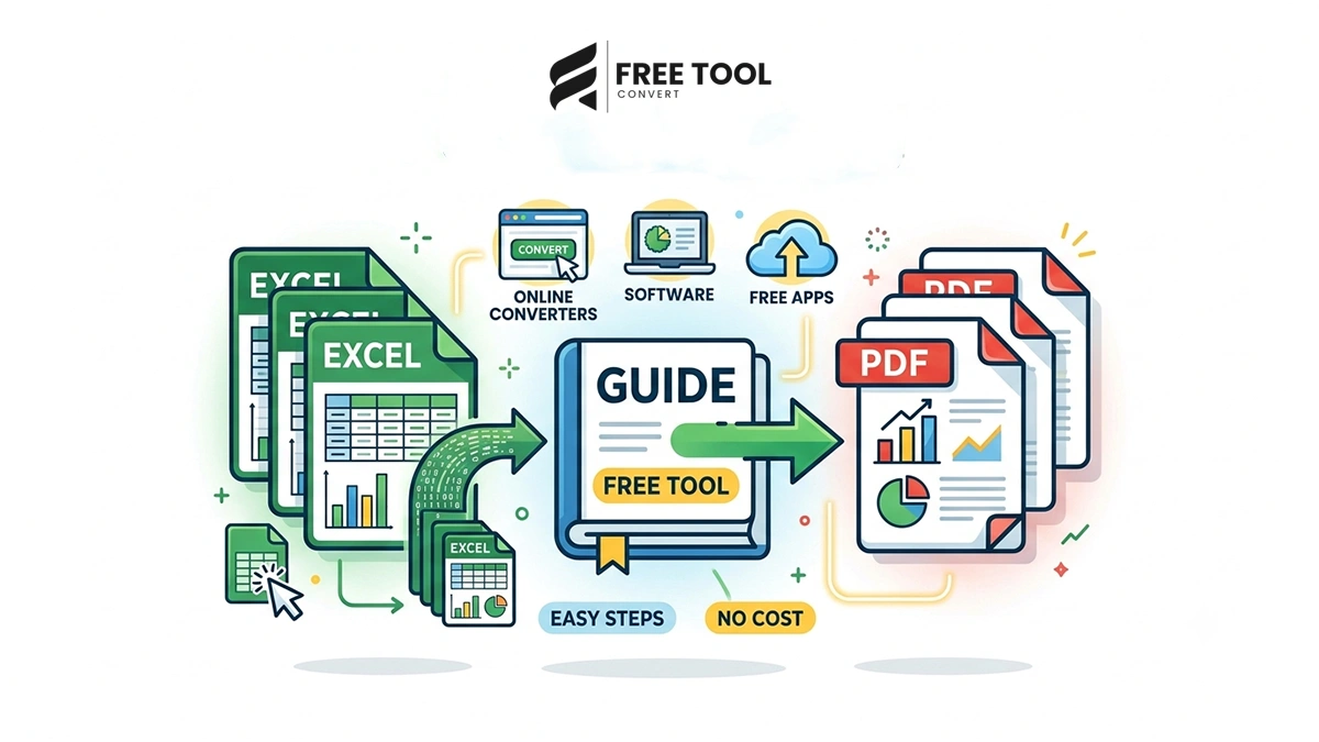 How to Convert Excel to PDF – The Complete Free Tool Guide