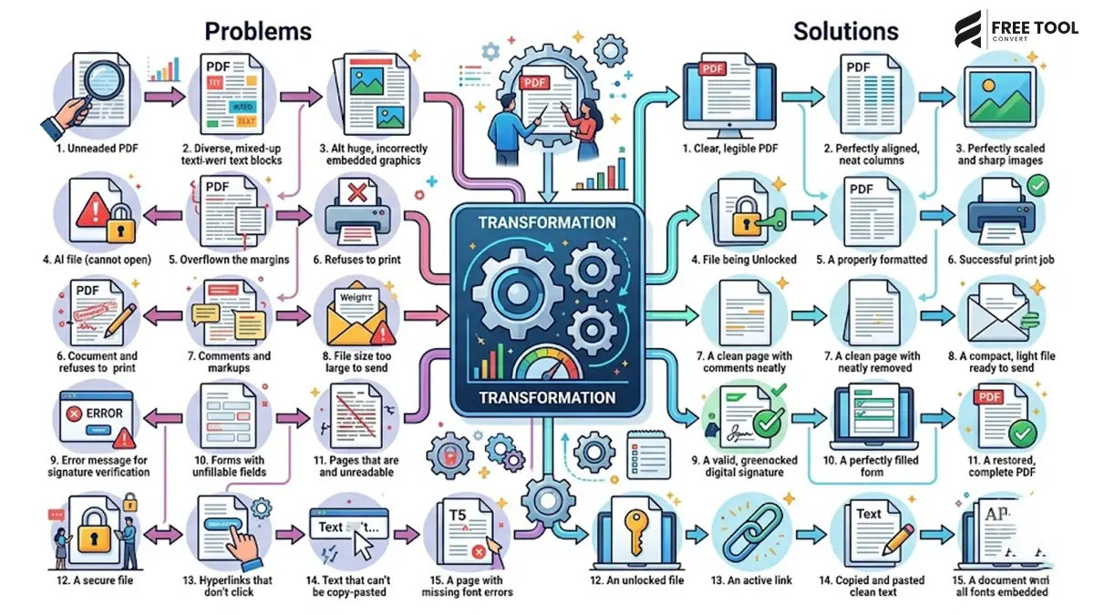 PDF Problems Solved: 15 Common Issues and Their Quick Solutions